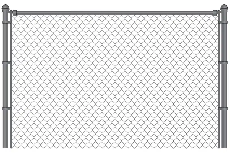 Galvanized Chain Link Fence